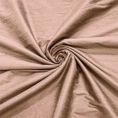 Embroidered silk fabric close-up