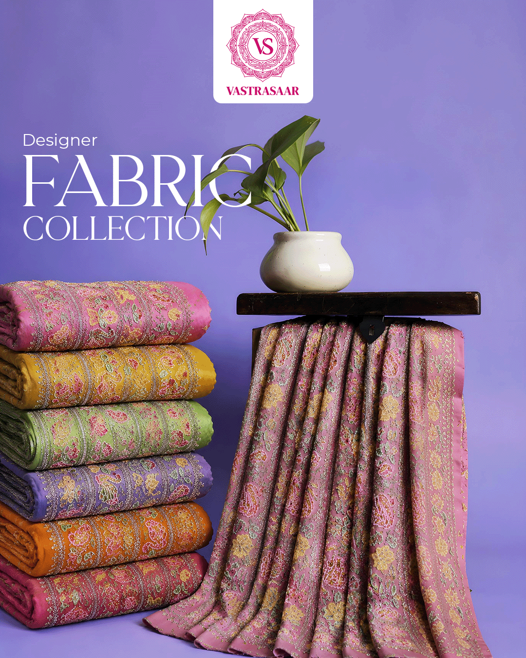 Dupatta fabric collection
