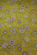 103-Color Set Tissue Gold With Beads and Sequins Embroidery Work 44 Inch Width Allover