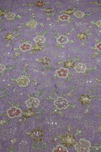 103-Color Set Tissue Gold With Beads and Sequins Embroidery Work 44 Inch Width Allover