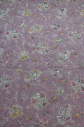 14-Color Set Pure Natural Crepe With Beads and Sequins Embroidery Work 44 Inch Width Allover