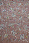 14-Color Set Pure Tissue Gold With Beads and Sequins Embroidery Work 44 Inch Width Allover