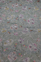 14-Color Set Pure Tissue Gold With Beads and Sequins Embroidery Work 44 Inch Width Allover