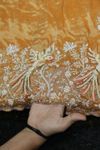 218-Color Set Pure Kanjivaram With Beads and Sequins Embroidery Work 44 Inch Width Daman
