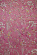 325-Color Set Pure Tissue Gold With Beads and Sequins Embroidery Work 44 Inch Width Allover