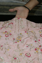 325-Color Set Pure Natural Crepe With Beads and Sequins Embroidery Work 44 Inch Width Allover
