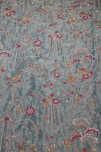 325-Color Set Pure Kanjivaram With Beads and Sequins Embroidery Work 44 Inch Width Allover