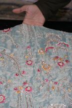 325-Color Set Pure Kanjivaram With Beads and Sequins Embroidery Work 44 Inch Width Allover