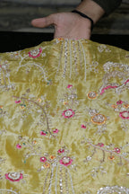 325-Color Set Pure Kanjivaram With Beads and Sequins Embroidery Work 44 Inch Width Allover